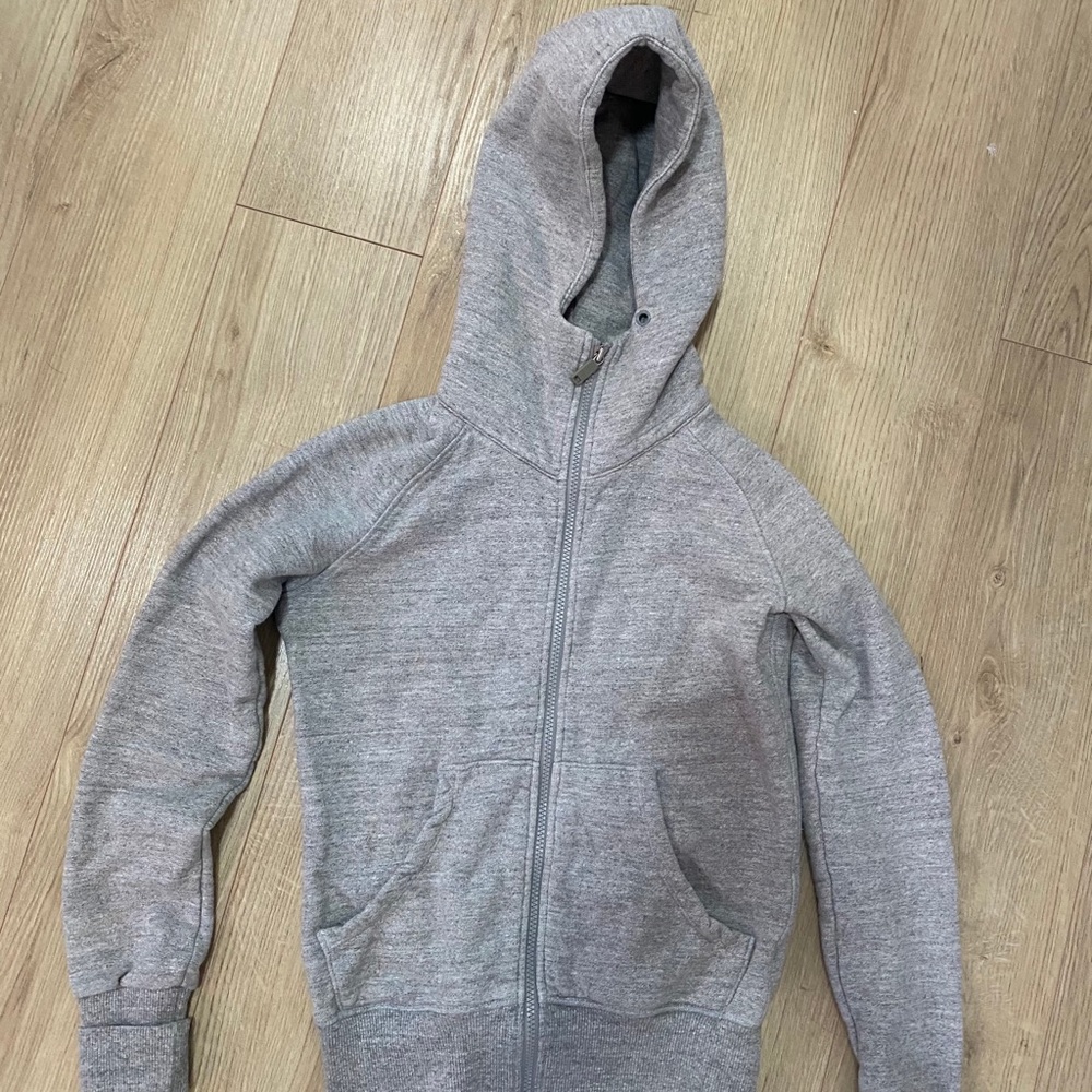 Y-3 Gray Hooded Sweatshirt